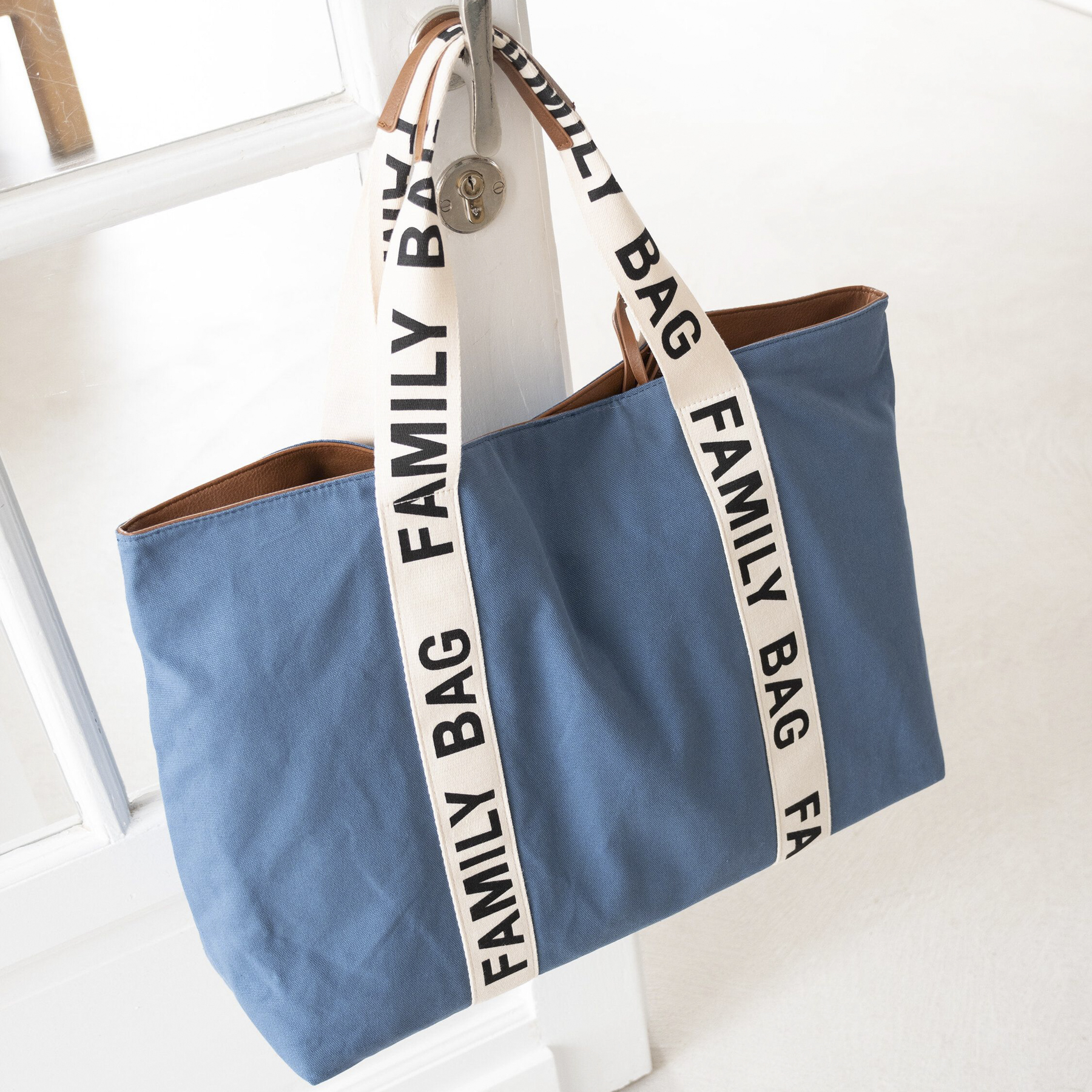 Torba Family Bag Signature Niebieska