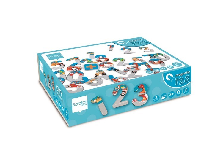 Scratch, Magnetyczne Cyferki Miasto