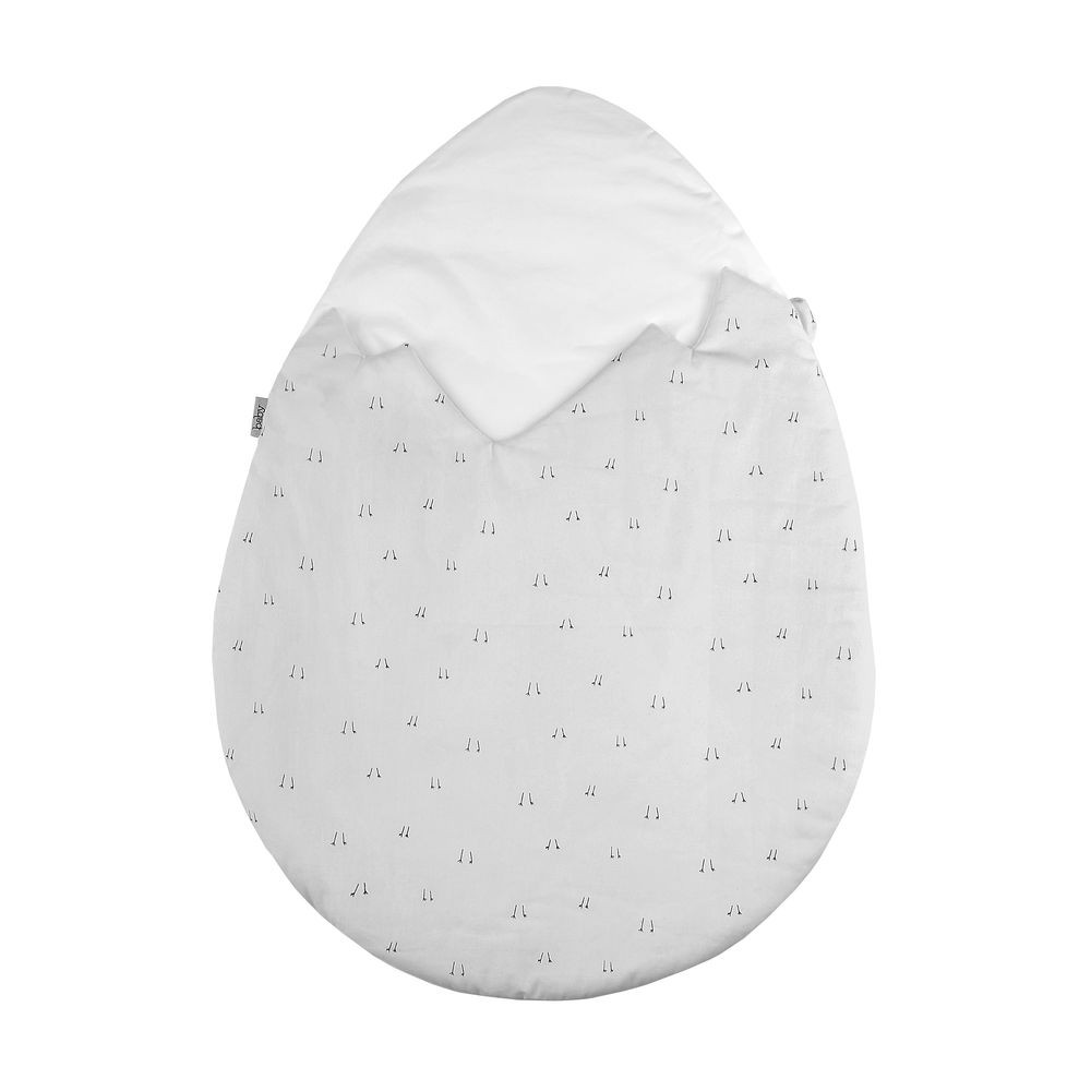 Baby Bites, Śpiworek letni Egg (0-3 miesięcy) White Baby Bites, Śpiworek letni Egg (0-3 miesięcy) White