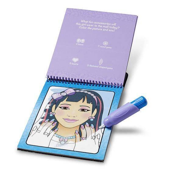 Melissa&Doug, Kolorowanka Water Wow! Make Up Melissa&Doug, Kolorowanka Water Wow! Make Up