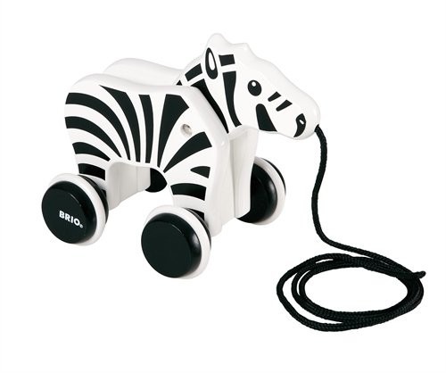 Zebra na sznureczku BRIO