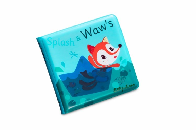 Lilliputiens, Lisica Alice Splash - Magiczna książeczka do kąpieli