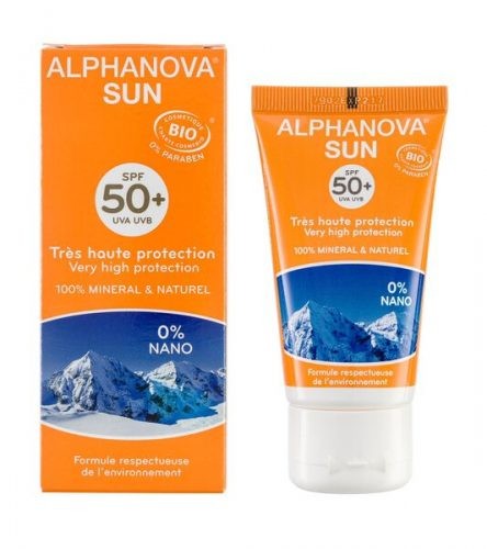 Alphanova Sun, Bio Krem Przeciwsłoneczny, filtr SPF50