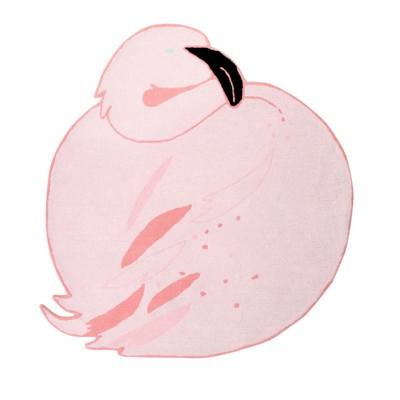 Lorena Canals, Wool Rug Lola The Flamingo Lorena Canals, Wool Rug Lola The Flamingo
