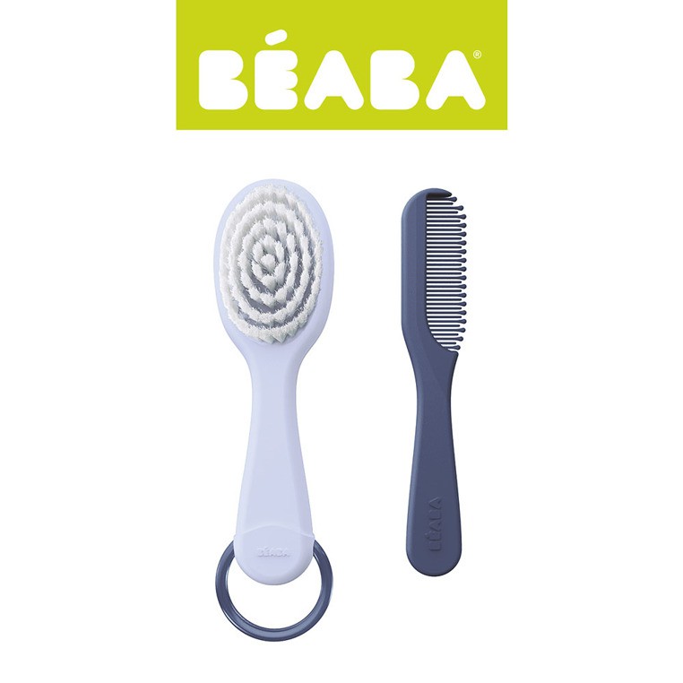 Beaba, szczoteczka do włosów i grzebień mineral