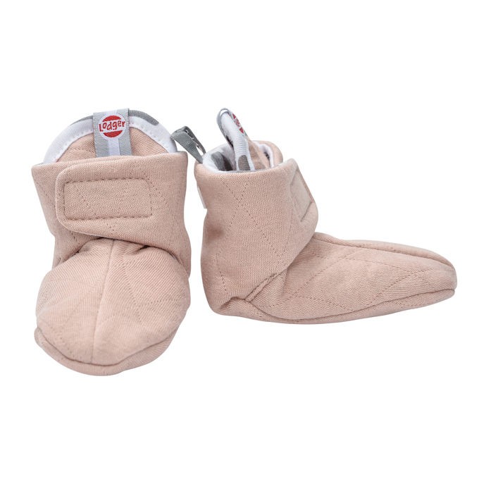 Buciki bawełniane Lodger Nude 0-3m