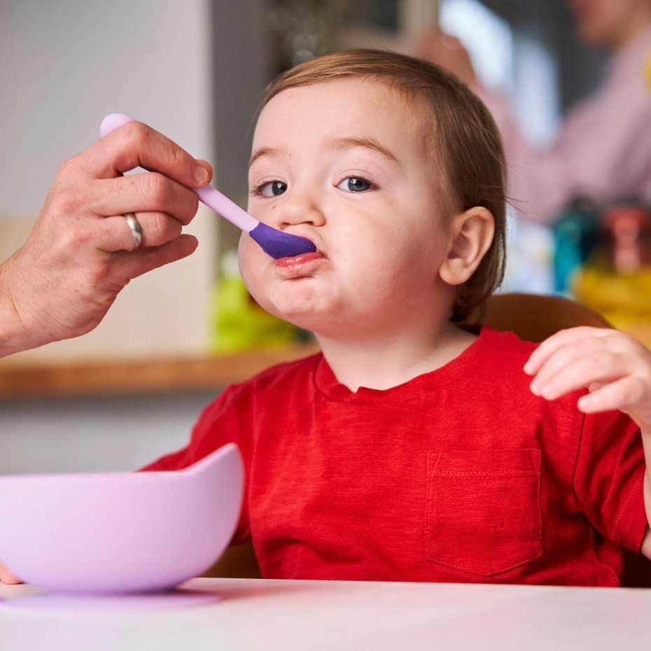 Nana's Manners, Zestaw łyżeczek 3szt. Etap 1 4M+ kolor