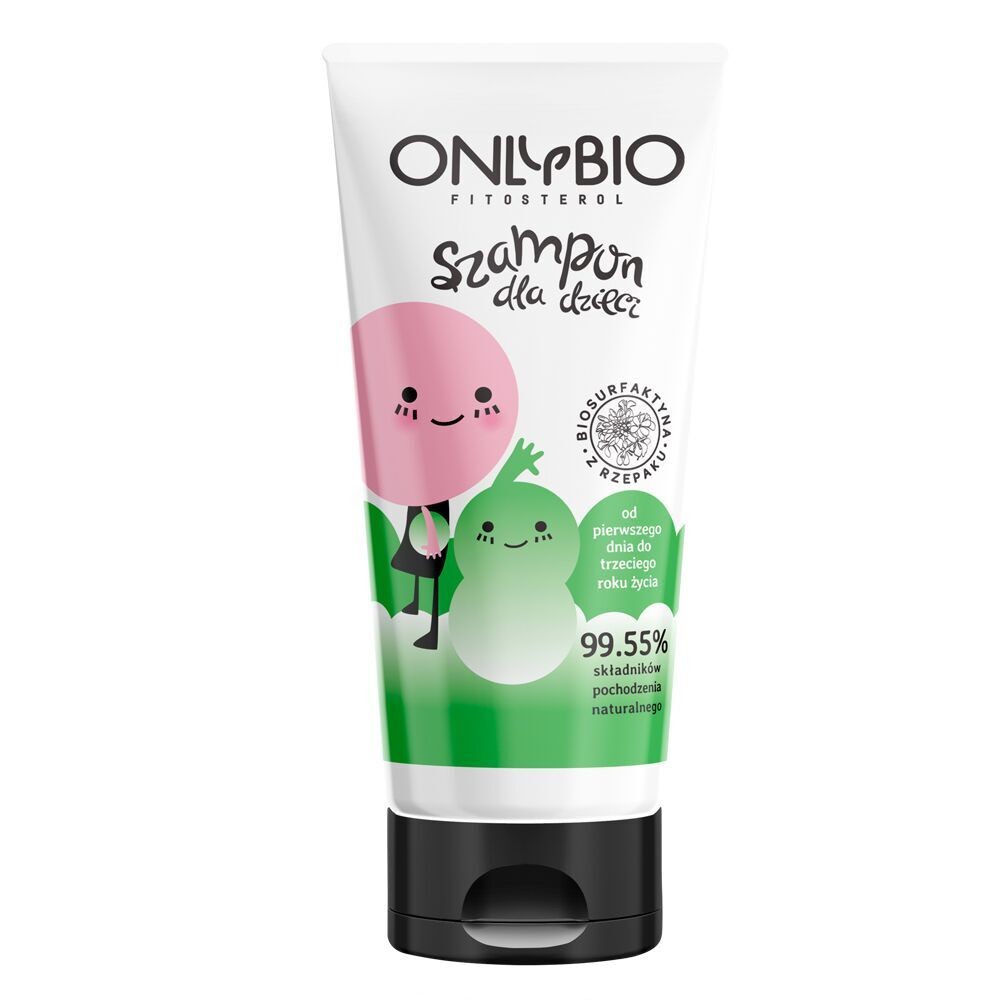 Only Bio, Szampon dla Dzieci Od Pierwszych Dni do 3-go Roku Życia, 200ml