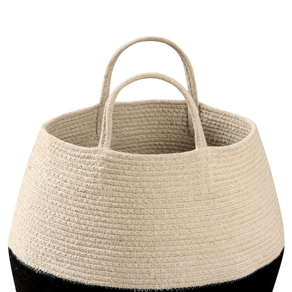 Lorena Canals, kosz ZOCO BLACK/NATURAL Lorena Canals, kosz ZOCO BLACK/NATURAL