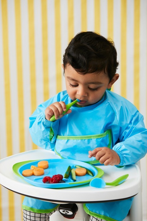 B.Box, Fartuszek-śliniaczek wodoodporny z rękawami 6 - 24 m Strawberry Shake B.Box, Fartuszek-śliniaczek wodoodporny z rękawami 6 - 24 m Strawberry Shake
