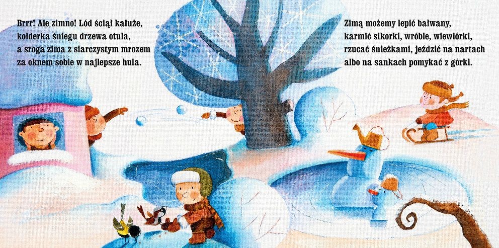 Bajka, "Wiosna, lato, jesień, zima…" Małgorzata Strzałkowska