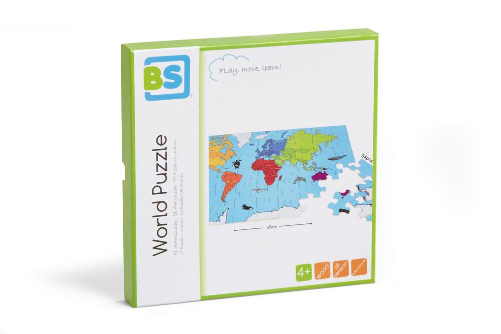 Puzzle Mapa Świata