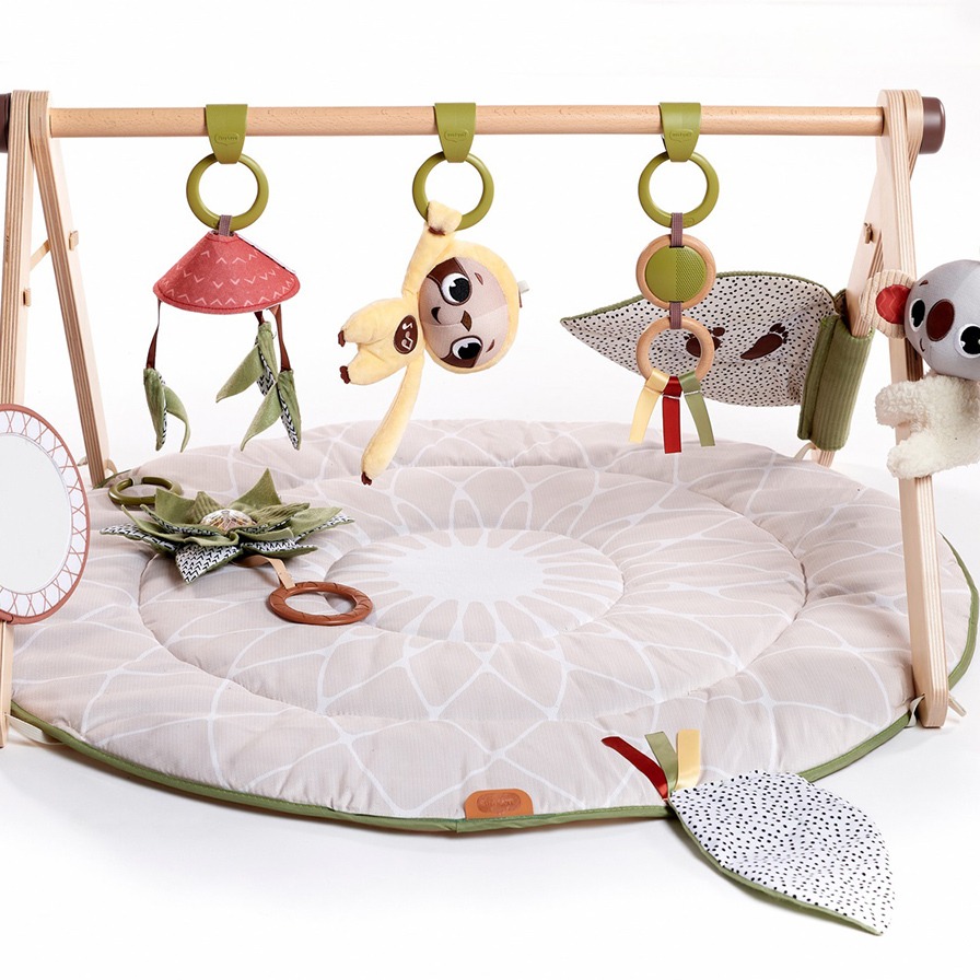 Tiny Love, Gimnastyka dla bobasa z drewnianym stojakiem - Boho Chic Tiny Love, Gimnastyka dla bobasa z drewnianym stojakiem - Boho Chic