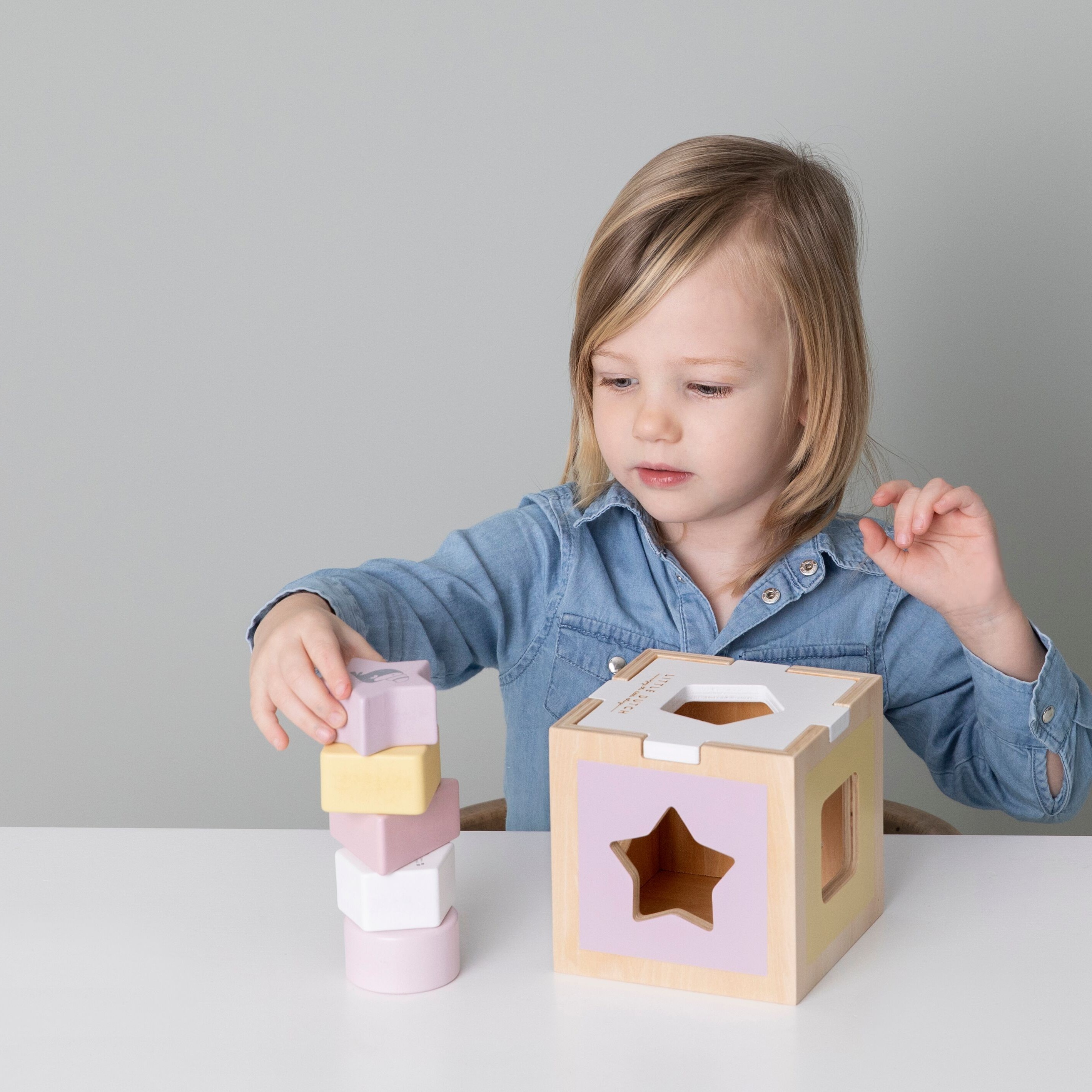 Little Dutch, Sorter kształów zoo róż Little Dutch, Sorter kształów zoo róż