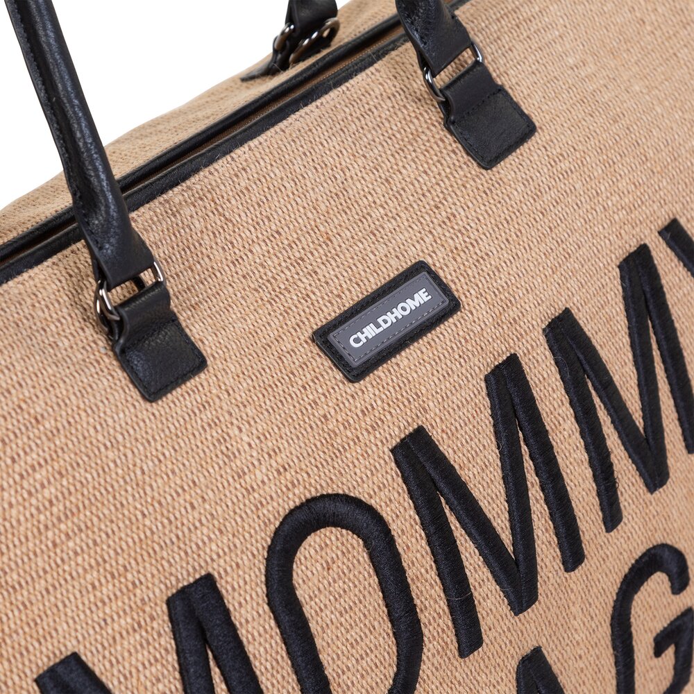 Childhome, Torba Mommy Bag Raffia Look Childhome, Torba Mommy Bag Raffia Look