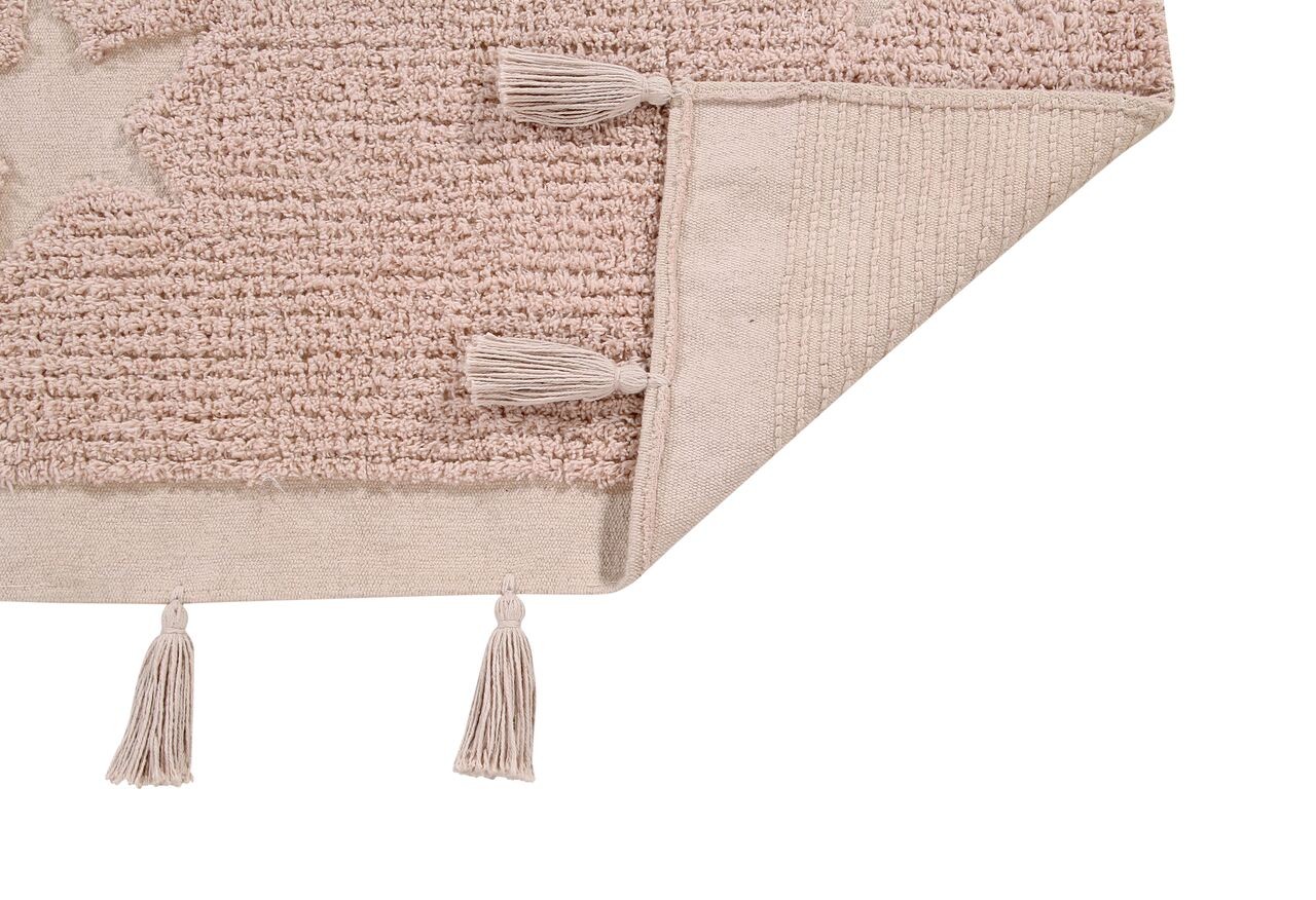 Lorena Canals, dywan do prania HIPPY STARS VINTAGE NUDE Lorena Canals, dywan do prania HIPPY STARS VINTAGE NUDE