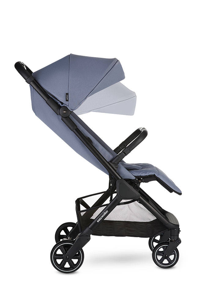 Easywalker, Jackey Kompaktowy, samoskładający się wózek spacerowy z torbą transportową Steel Grey Easywalker, Jackey Kompaktowy, samoskładający się wózek spacerowy z torbą transportową Steel Grey