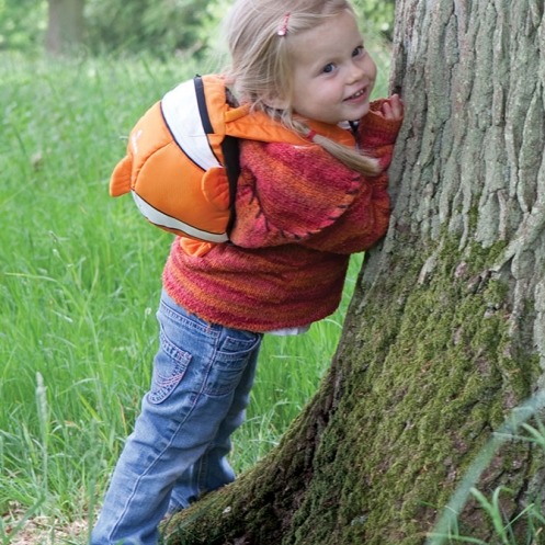 Plecaczek Animal ze smyczą   Nemo