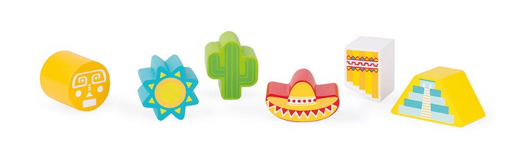 Janod, Jeździk i pchacz 2 w 1 z sorterem kształtów Lama Janod, Jeździk i pchacz 2 w 1 z sorterem kształtów Lama