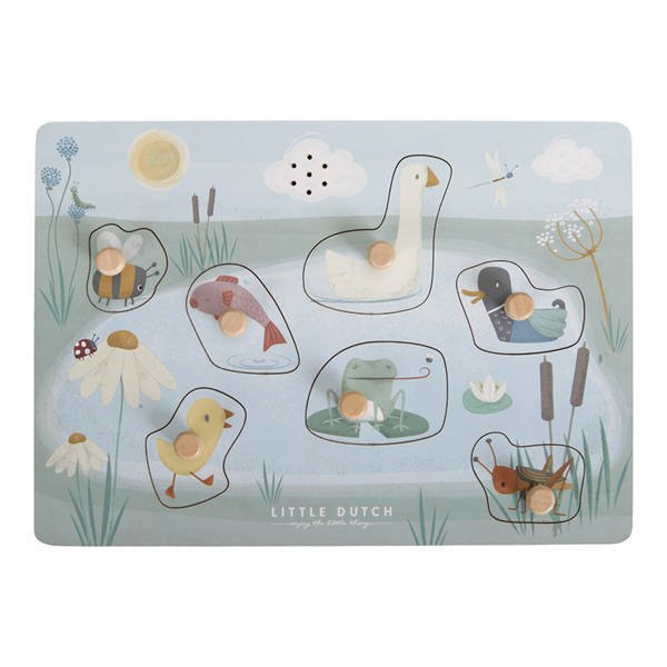 Little Dutch, Puzzle dźwiękowe Little Goose Little Dutch, Puzzle dźwiękowe Little Goose