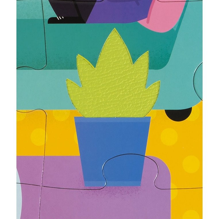 Janod, Puzzle sensoryczne 20 elementów Zwierzęta domowe Janod, Puzzle sensoryczne 20 elementów Zwierzęta domowe