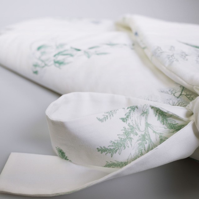 LULLALOVE, Rożek / mata niemowlęca zielnik niebieski