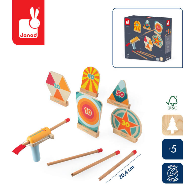 Janod, Stanowisko strzeleckie z kuszą i tarczami 5+