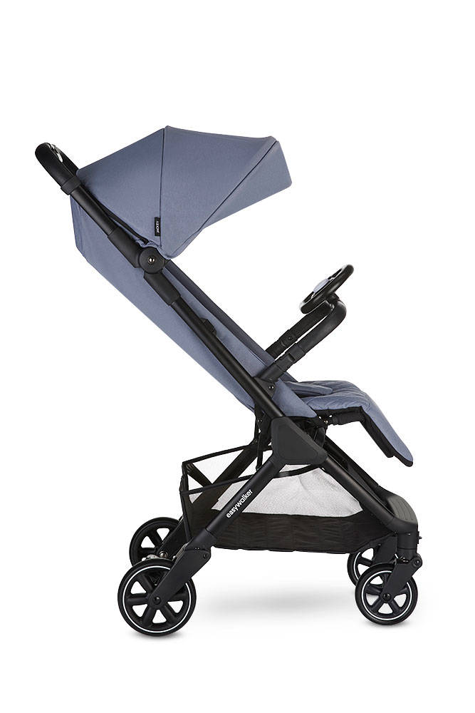 Easywalker, Jackey Kompaktowy, samoskładający się wózek spacerowy z torbą transportową Steel Grey Easywalker, Jackey Kompaktowy, samoskładający się wózek spacerowy z torbą transportową Steel Grey