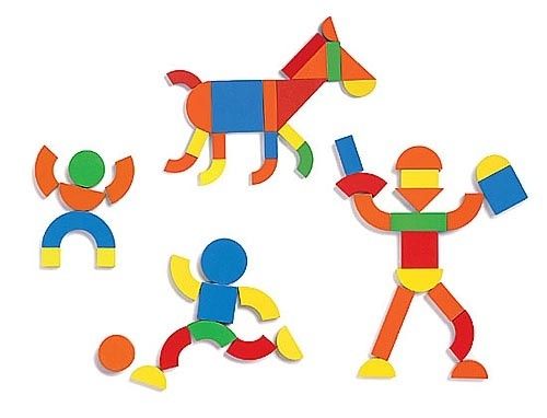 Djeco, magnesy ukladanka w walizce