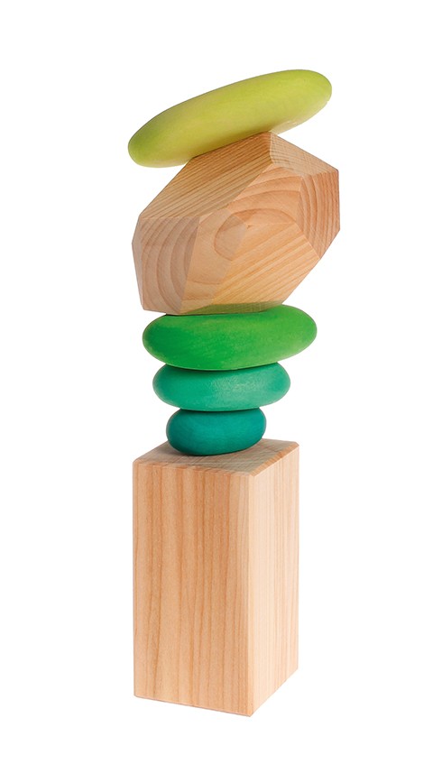 Grimm's, Geometryczne bryły, kolekcja naturalna, 1+