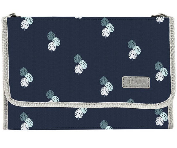 Beaba, Przewijak podróżny z etui na akcesoria Moonlit Ocean / Jungle