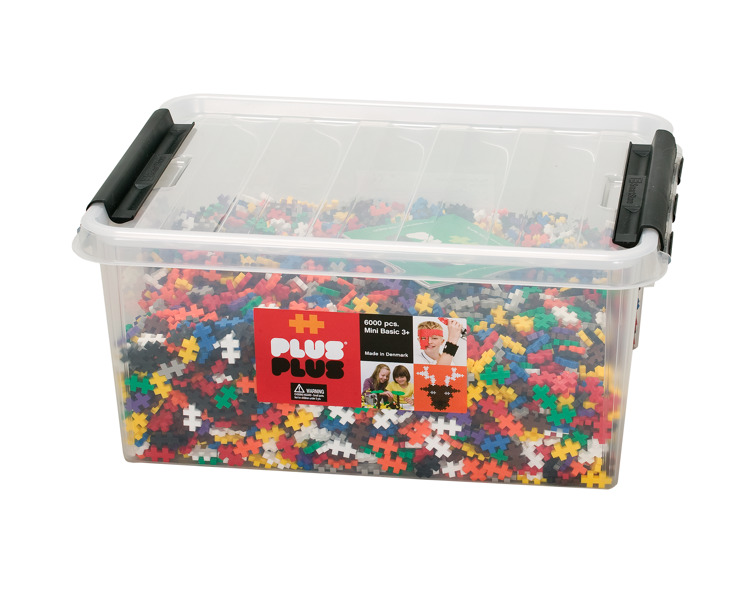 Plus-Plus, Mini Basic - 6000 Szt - Edukacja