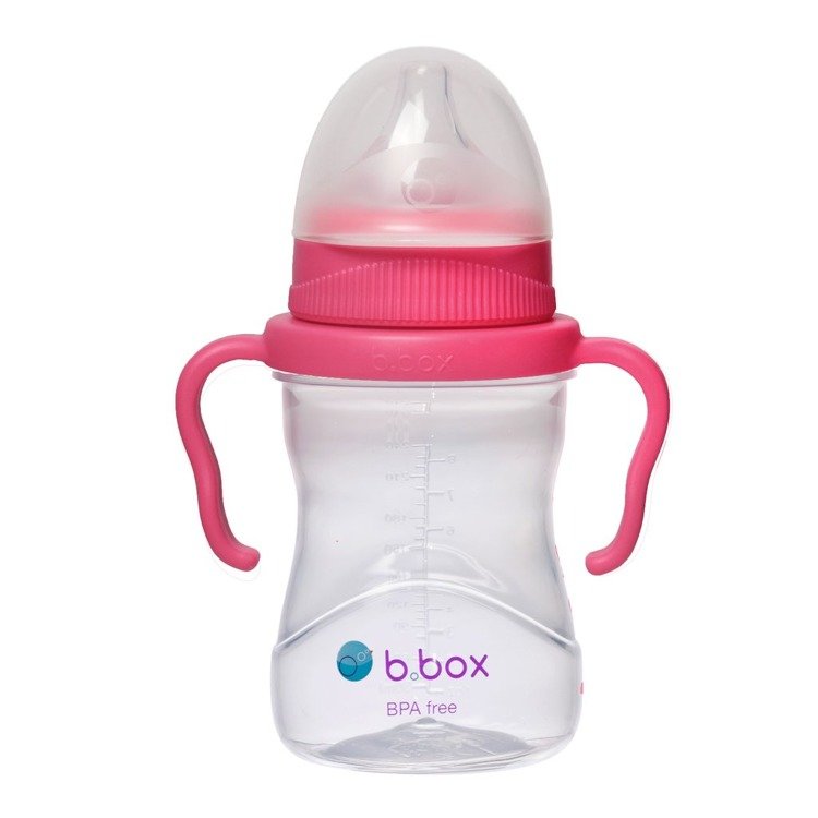 B.Box, Kubek 4w1 240 ml, malinowy B.Box, Kubek 4w1 240 ml, malinowy