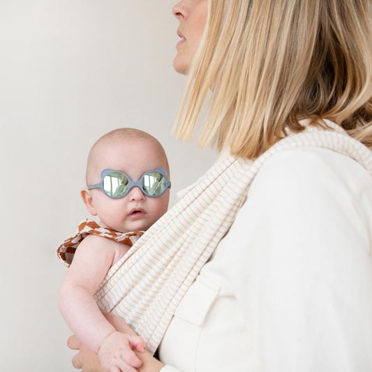 Ki ET LA, Okulary przeciwsłoneczne Ours'on 0-1 Silver blue Ki ET LA, Okulary przeciwsłoneczne Ours'on 0-1 Silver blue