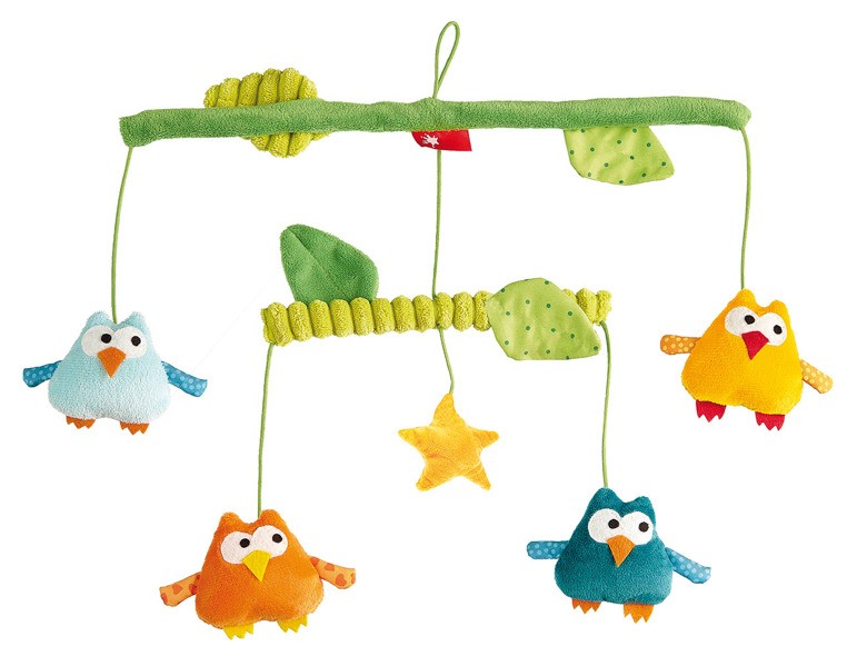 SIGIKID, Miękka karuzela nad łóżeczko z sówkami SIGIKID, Miękka karuzela nad łóżeczko z sówkami