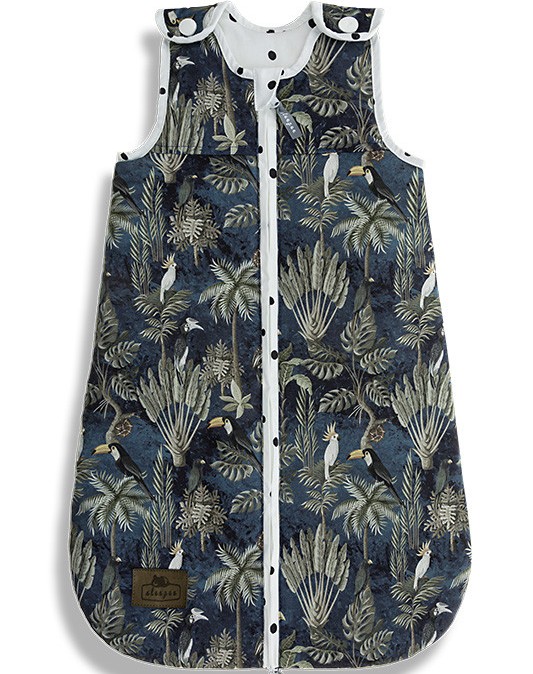 Sleepee, Śpiworek NewBorn Jungle - Dark Blue Sleepee, Śpiworek NewBorn Jungle - Dark Blue