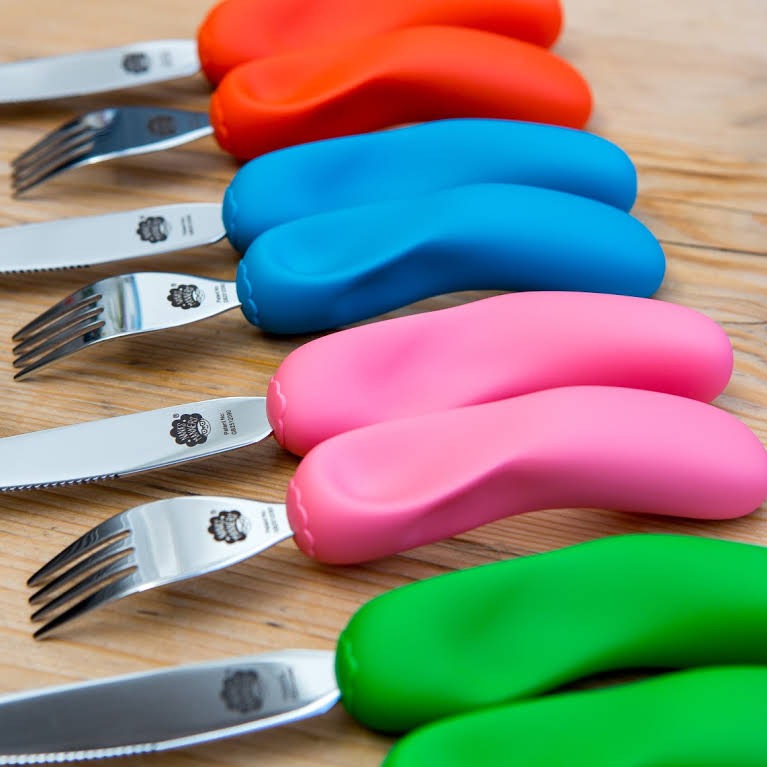 Nana's Manners, Sztućce kształtujące uchwyt sea Etap 3 - Blue