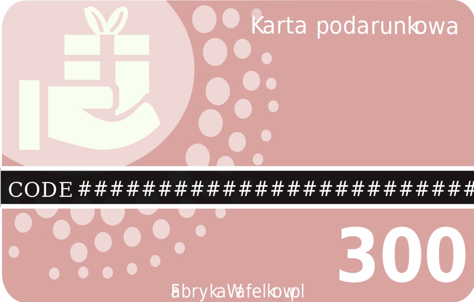 Karta podarunkowa 300 Karta podarunkowa 300