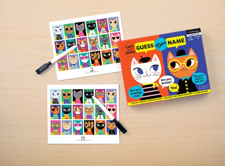 Mudpuppy, Gra Zgadnij kto to Koty i psy