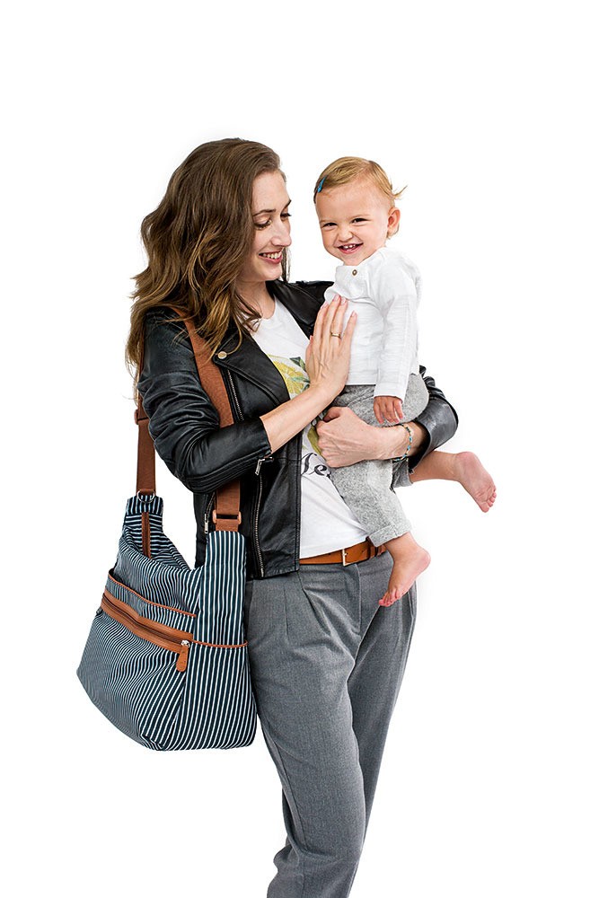 Lassig, Marv Torba z akcesoriami Urban bag Pinstripe anthracite Lassig, Marv Torba z akcesoriami Urban bag Pinstripe anthracite