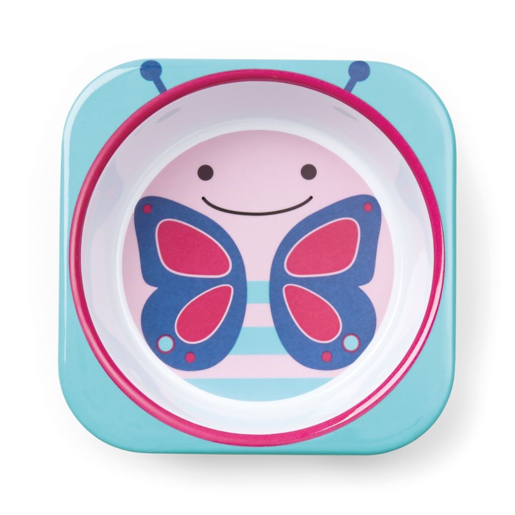 Skip Hop, zestaw jedzeniowy Zoo Motyl