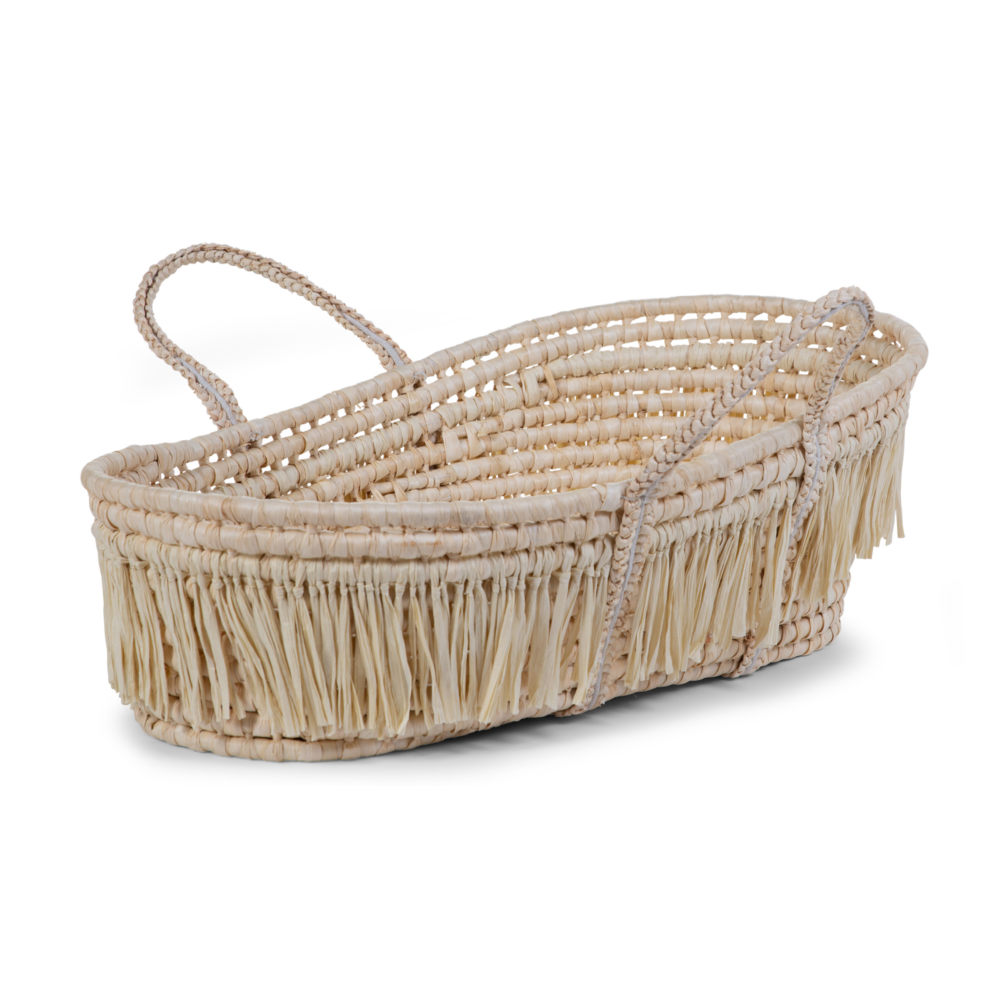 Childhome, Kosz Mojżesza Boho z kukurydzy + materacyk