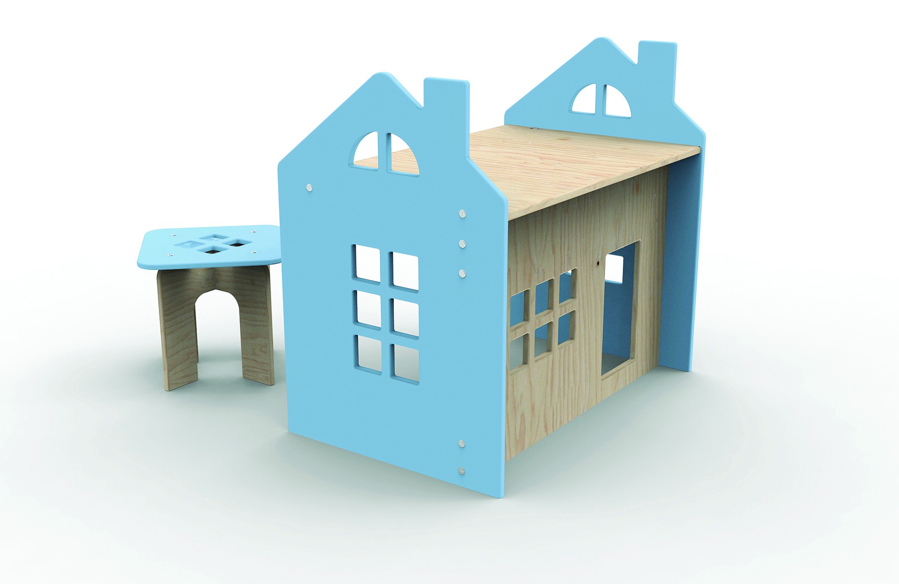 Kajtek - biurko dla dziecka z taboretem