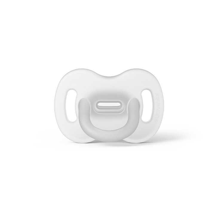 Suavinex, Smoczek 100% silikonowy fizjologiczny SX PRO 6-18M - transparentny Suavinex, Smoczek 100% silikonowy fizjologiczny SX PRO 6-18M - transparentny