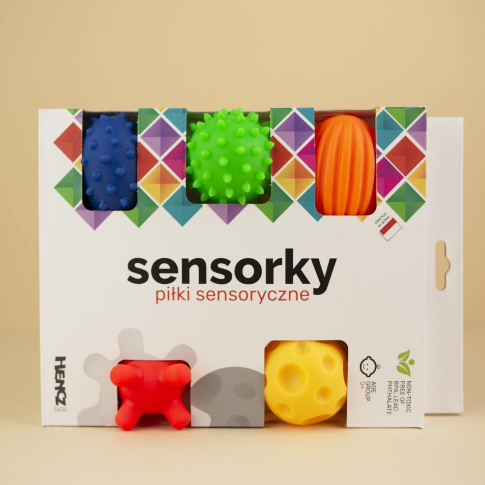 Mom's Care, Piłki sensoryczne sensorky 5 szt Mom's Care, Piłki sensoryczne sensorky 5 szt