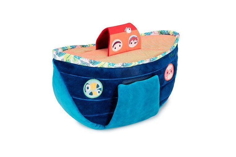 Lilliputiens, Statek z 10 zwierzątkami Arka Noego 18 m+ Lilliputiens, Statek z 10 zwierzątkami Arka Noego 18 m+