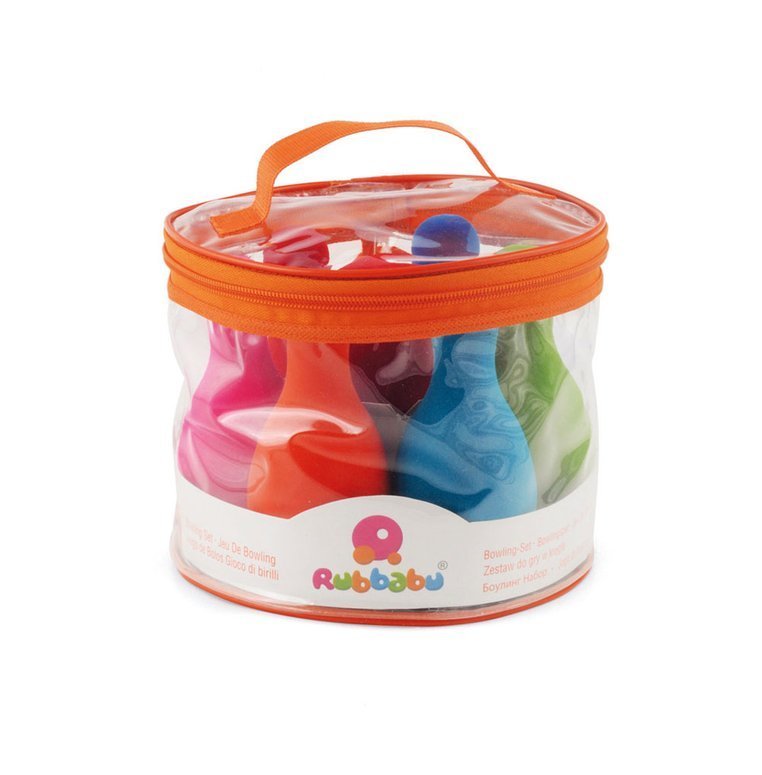 Rubbabu, Zestaw do gry w kręgle sensoryczny mały
