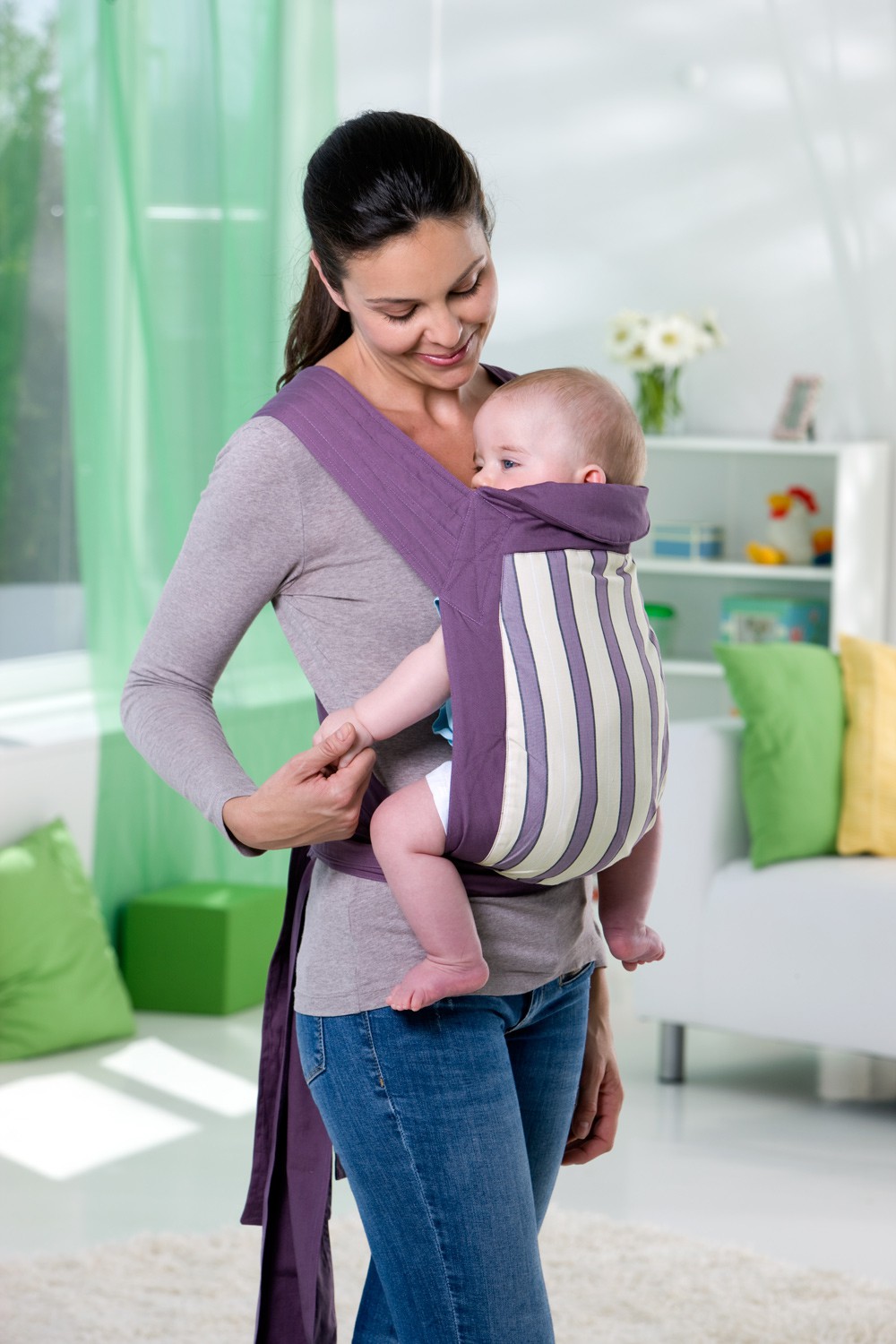 Nosidełko chusta Mei Tai Blueberry