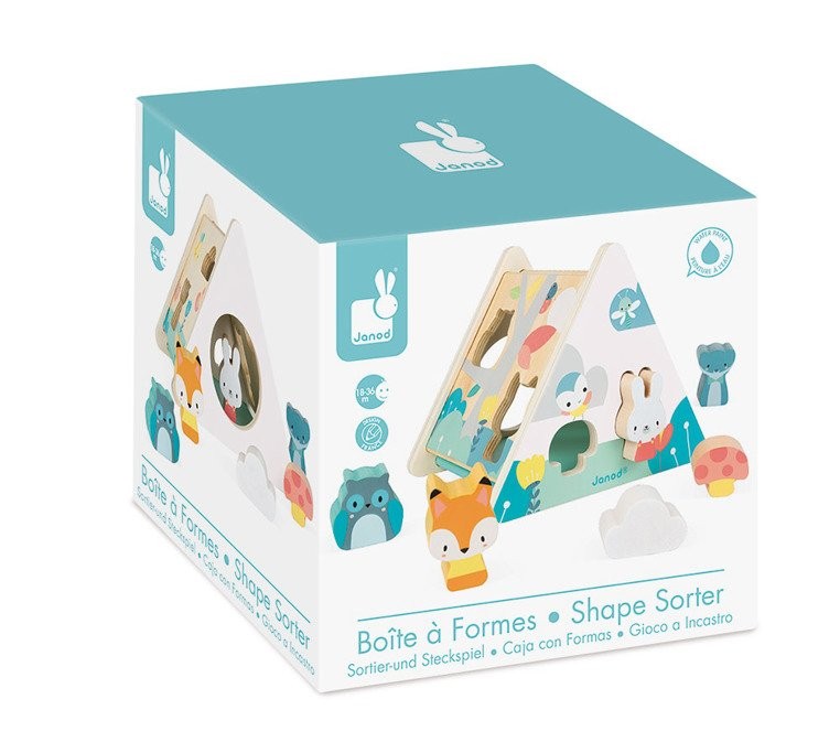 Janod, Trójkątny sorter kształtów Pure