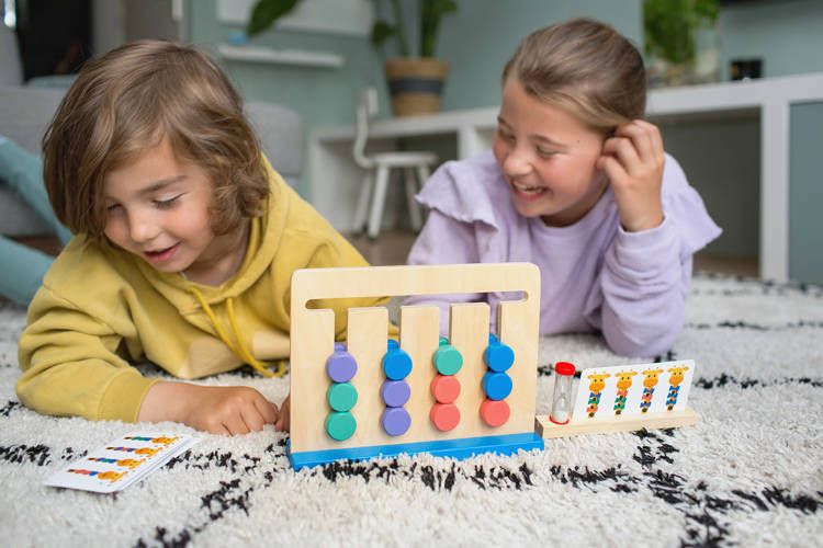 Bs Toys, Drewniana Gra Logiczna Wyzwanie Żyrafy Bs Toys, Drewniana Gra Logiczna Wyzwanie Żyrafy